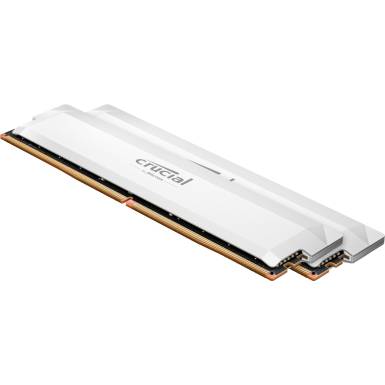 Crucial 64GB DDR5 6400MHz Kit(2x32GB) UDIMM: OC Gaming Memory White CP2K32G64C40U5W Crucial 64GB DDR5 6400MHz Kit(2x32GB) UDIMM: OC Gaming Memory White CP2K32G64C40U5W