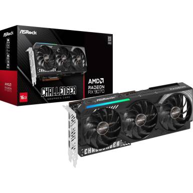 ASRock Radeon RX9070 Challenger 16GB 90-GA5NZZ-00UANF ASRock Radeon RX9070 Challenger 16GB 90-GA5NZZ-00UANF