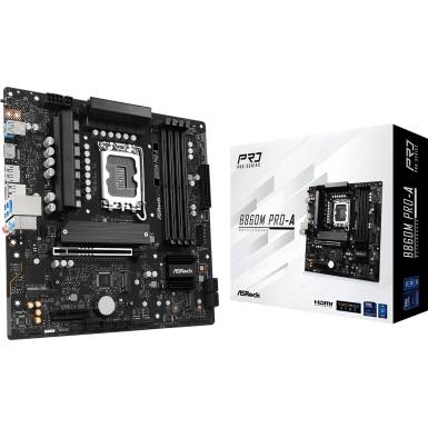 ASRock B860M PRO-A 90-MXBRR0-A0UAYZ ASRock B860M PRO-A 90-MXBRR0-A0UAYZ