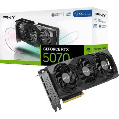 PNY GeForce RTX5070 12GB DDR7 OC VCG507012TFXPB1-O PNY GeForce RTX5070 12GB DDR7 OC VCG507012TFXPB1-O
