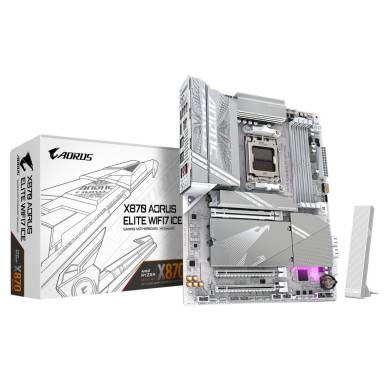 Gigabyte X870E A ELITE WIFI7 ICE X870E A ELITE WIFI7 ICE Gigabyte X870E A ELITE WIFI7 ICE X870E A ELITE WIFI7 ICE