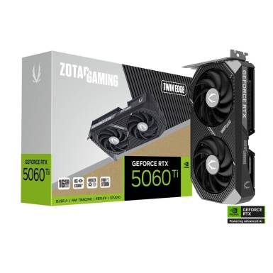 Zotac GeForce RTX5060 Ti 16GB DDR7 Twin Edge ZT-B50620E-10M Zotac GeForce RTX5060 Ti 16GB DDR7 Twin Edge ZT-B50620E-10M