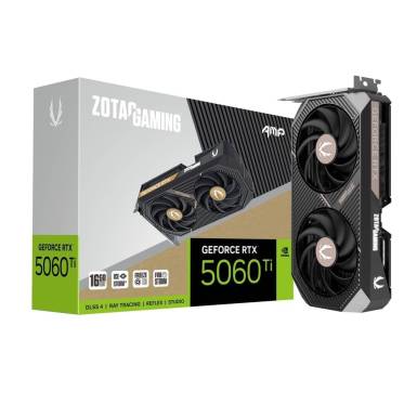 Zotac GeForce RTX5060 Ti 16GB DDR7 AMP ZT-B50620F-10M Zotac GeForce RTX5060 Ti 16GB DDR7 AMP ZT-B50620F-10M