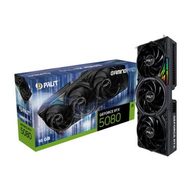 Palit GeForce RTX5080 16GB DDR7 GamingPro NE75080019T2-GB2031A Palit GeForce RTX5080 16GB DDR7 GamingPro NE75080019T2-GB2031A