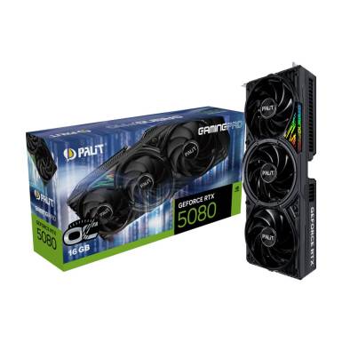 Palit GeForce RTX5080 16GB DDR7 GamingPro OC NE75080S19T2-GB2031A Palit GeForce RTX5080 16GB DDR7 GamingPro OC NE75080S19T2-GB2031A