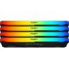 Kingston 128GB DDR4 3600MHz Kit(4x32GB) Fury Beast RGB KF436C18BB2AK4/128