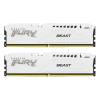 Kingston 64GB DDR5 6400MHz Kit(2x32GB) Fury Beast Expo White KF564C32BWEK2-64