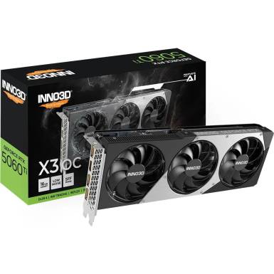 Inno3D GeForce RTX5060 Ti 16GB X3 OC N506T3-16D7X-191073L Inno3D GeForce RTX5060 Ti 16GB X3 OC N506T3-16D7X-191073L