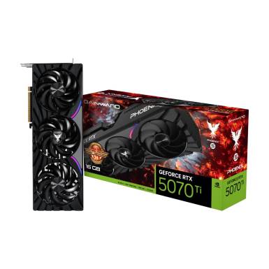 Gainward GeForce RTX5070 TI 16GB DDR7 Phoenix-S GS NE7507TS19T2-GB2031K Gainward GeForce RTX5070 TI 16GB DDR7 Phoenix-S GS NE7507TS19T2-GB2031K