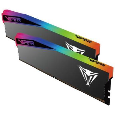 Patriot 32GB DDR5 6400MHz Kit(2x16GB) Viper Elite 5 Ultra RGB Black VEUR532G6432K