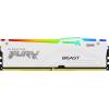 Kingston 32GB DDR5 5200MHz Kit(2x16GB) Fury Beast RGB White KF552C40BWAK2-32