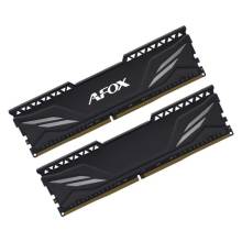 AFOX 16GB DDR4 3200MHz Kit(2x8GB) XMP2 Gaming Black AFLD416PH1CADB