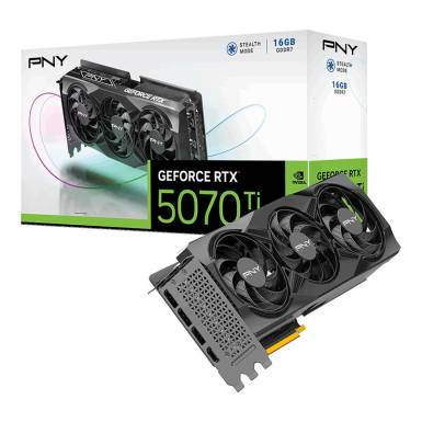PNY GeForce RTX5070TI 16GB Triple Fan VCG5070T16TFXPB1 PNY GeForce RTX5070TI 16GB Triple Fan VCG5070T16TFXPB1