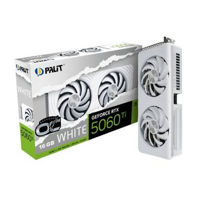 Palit GeForce RTX5060 Ti 16GB DDR7 White OC NE7506TU19T1-GB2061M Palit GeForce RTX5060 Ti 16GB DDR7 White OC NE7506TU19T1-GB2061M
