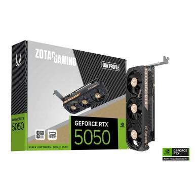 Zotac GeForce RTX5050 8GB DDR6 Low Profile ZT-B50500L-10L Zotac GeForce RTX5050 8GB DDR6 Low Profile ZT-B50500L-10L