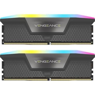 Corsair 32GB DDR5 6000MHz Kit(2x16GB) Vengeance RGB Grey CMH32GX5M2B6000Z38 Corsair 32GB DDR5 6000MHz Kit(2x16GB) Vengeance RGB Grey CMH32GX5M2B6000Z38