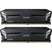 Lexar 32GB DDR5 6000MHz Kit(2x16GB) Ares Black LD5U16G60C300A-RGD
