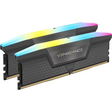 Corsair 16GB DDR5 5600MHz Kit(2x8GB) Vengeance RGB Grey CMH16GX5M2B5600Z40 Corsair 16GB DDR5 5600MHz Kit(2x8GB) Vengeance RGB Grey CMH16GX5M2B5600Z40