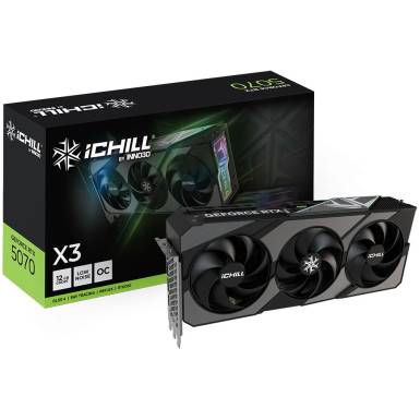 Inno3D GeForce RTX5070 12GB GDDR7 iChill X3 C50703-12D7X-195065H