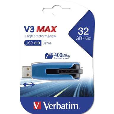 Verbatim 32GB V3 MAX USB3.0 Blue 49806