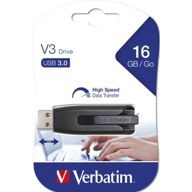 Verbatim 16GB V3 Black UV16GS / 49172 Verbatim 16GB V3 Black UV16GS / 49172
