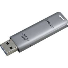 PNY 32GB Elite Steel Flash Drive USB3.1 Silver FD32GESTEEL31G-EF PNY 32GB Elite Steel Flash Drive USB3.1 Silver FD32GESTEEL31G-EF