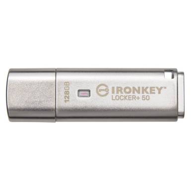 Kingston 128GB Ironkey Locker+ 50 USB3.2 Silver IKLP50/128GB Kingston 128GB Ironkey Locker+ 50 USB3.2 Silver IKLP50/128GB