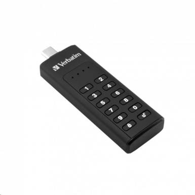 Verbatim 32GB Keypad Secure USB-C USB3.2 Black 49430 Verbatim 32GB Keypad Secure USB-C USB3.2 Black 49430