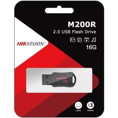 HikSEMI 16GB USB2.0 RNB M200R Black/Red HS-USB-M200R 16G