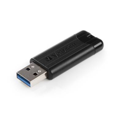 Verbatim 128GB Pinstripe USB3.2 Black 49319 Verbatim 128GB Pinstripe USB3.2 Black 49319