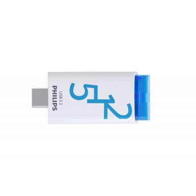 Philips 512GB USB 3.2 Type-C Ocean Blue PH142152