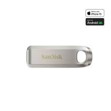 Sandisk 512GB Ultra Luxe USB3.2 Type-C Silver SDCZ75-512G-G46 Sandisk 512GB Ultra Luxe USB3.2 Type-C Silver SDCZ75-512G-G46