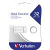 Verbatim 32GB Metal Executive USB2.0 Silver 98749