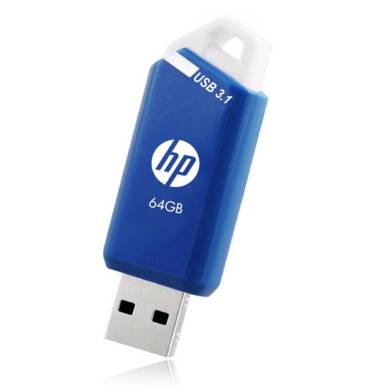 PNY 64GB x755w USB Flash Drive USB3.1 Blue HPFD755W-64 PNY 64GB x755w USB Flash Drive USB3.1 Blue HPFD755W-64
