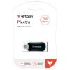 Verbatim 64GB Plectra USB3.2 Black 30224