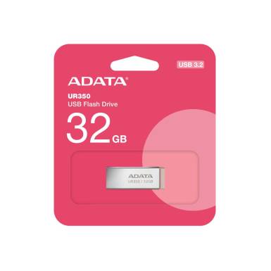 A-Data 32GB UR350 USB3.2 Silver/Brown UR350-32G-RSR/BG A-Data 32GB UR350 USB3.2 Silver/Brown UR350-32G-RSR/BG