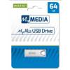 MyMedia 64GB MyAlu USB3.2 Silver 69277