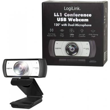 Logilink LL1 Webkamera Black UA0377 Logilink LL1 Webkamera Black UA0377
