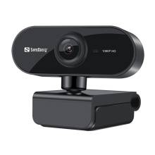 Sandberg USB Flex 1080P HD Webkamera Black 133-97 Sandberg USB Flex 1080P HD Webkamera Black 133-97