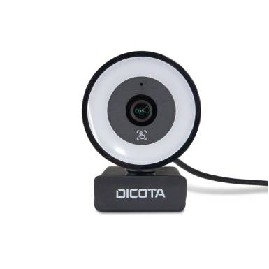 Dicota Ringlight 5MP Webkamera Black D32066 Dicota Ringlight 5MP Webkamera Black D32066