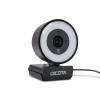 Dicota Ringlight 5MP Webkamera Black D32066