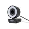 Dicota Ringlight 5MP Webkamera Black D32066