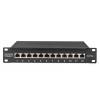 Digitus 12-port Patch Panel 1U Black DN-91612S-EA