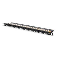 Digitus 24-port Patch Panel 0,5U Black DN-91624U-SL-SH Digitus 24-port Patch Panel 0,5U Black DN-91624U-SL-SH