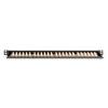 Digitus 24-port Patch Panel 0,5U Black DN-91624U-SL-SH