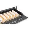 Digitus 24-port Patch Panel 0,5U Black DN-91624U-SL-SH