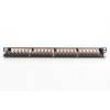 Digitus 24-port Patch Panel 0,5U Black DN-91624S-SL-EA