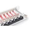 Digitus 24-port Patch Panel 0,5U Grey DN-91624S-SL-EA-G