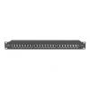 Digitus 24-port Patch Panel 1U Black DN-91624S-EA-B