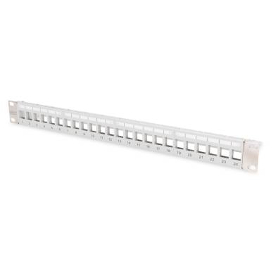 Digitus 24-port Patch Panel 1U Grey DN-91410-LF Digitus 24-port Patch Panel 1U Grey DN-91410-LF